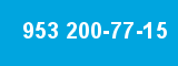 953 200-77-15 953 200-77-15